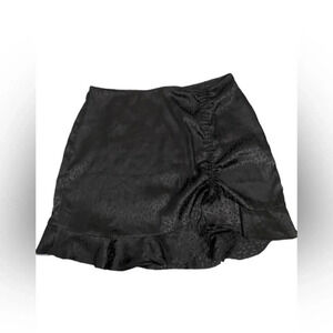 FOREVER 21 + Leopard Mini Skirt Black print 0X